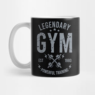 LEGENDARY GYM POSTER Mug